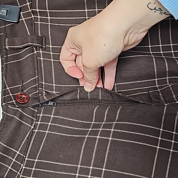 O'Neill sz 34 brown plaid shorts - Picture 4 of 15